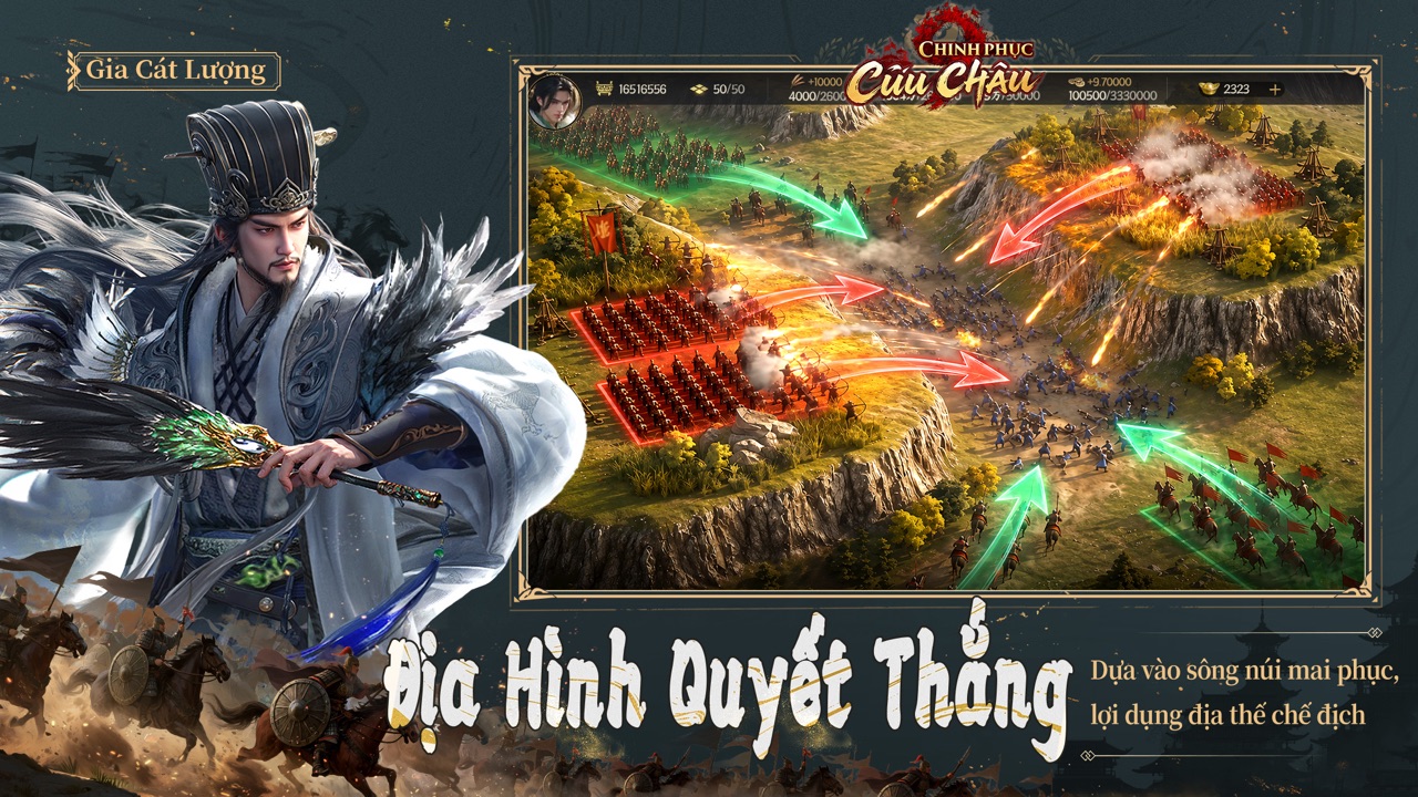 Chinh Phục Cửu Châu - Địa Hình Quyết Thắng