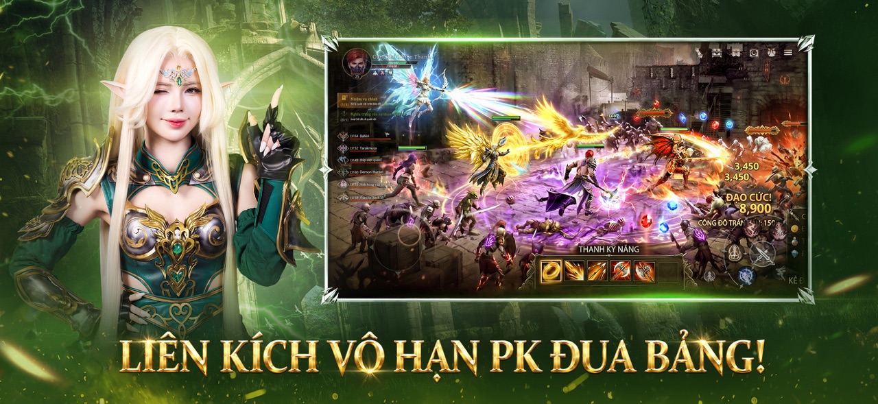 Kỳ Tích Trở Lại - Liên Kích Vô Hạn PK Đua Bảng